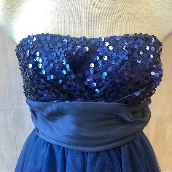 Navy blue SPEECHLESS dress - Picture 2 of 6